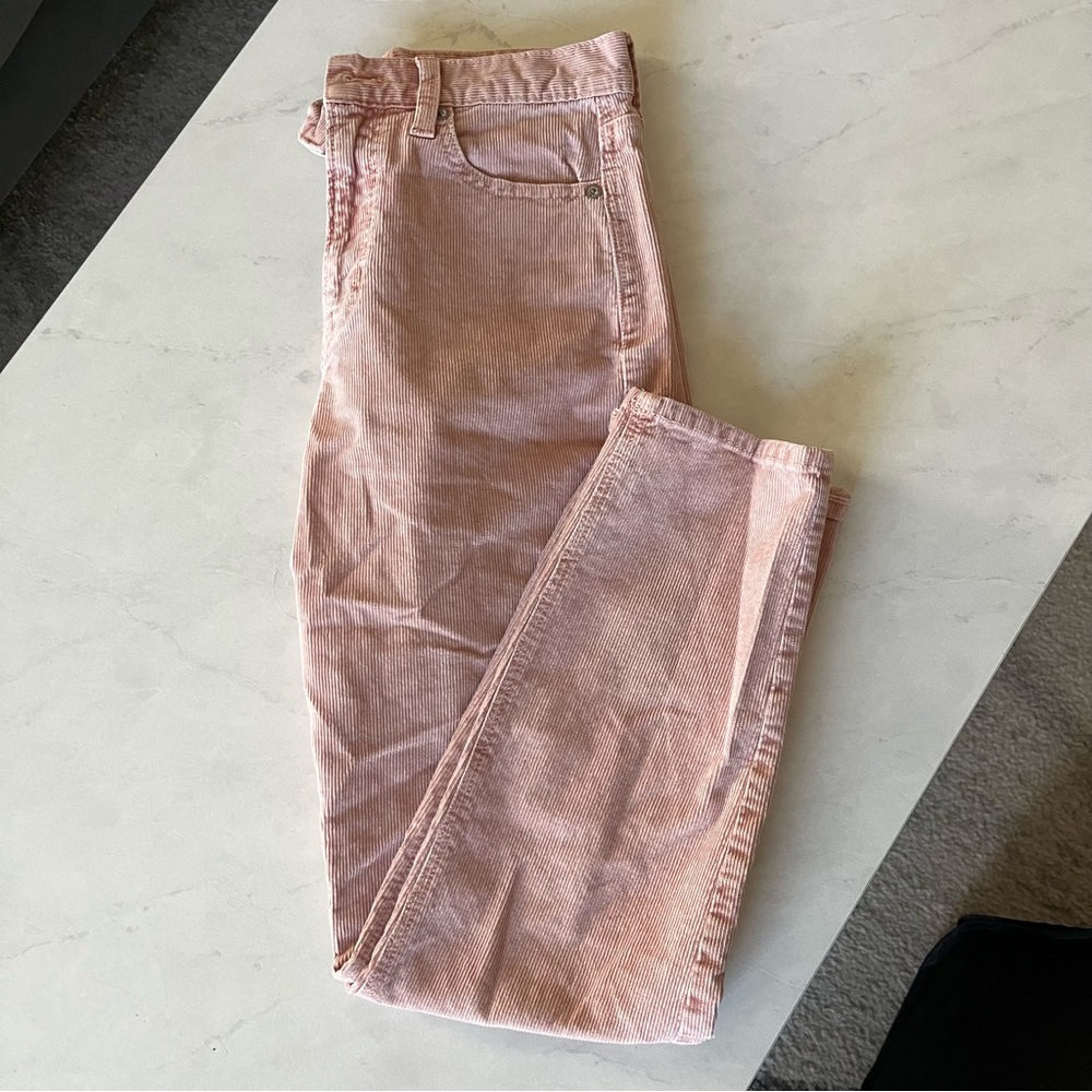 Pink Corduroy Pants